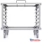 Ubiquiti U-Rack-6U-TL 19 6U 460mm mély nyitott mini rack szekrény