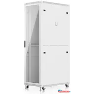   Ubiquiti UACC-RACK-42U-1000-G 19" 42U 1966x600x1000 MAX:800Kg üvegajtós fehér álló szerver szekrény