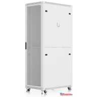   Ubiquiti UACC-RACK-42U-1000-P 19" 42U 1966x600x1000 MAX:800Kg perforált ajtós fehér álló szerver szekrény
