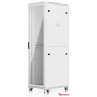   Ubiquiti UACC-RACK-42U-800-G 19" 42U 1966x600x800 MAX:800kg üvegajtós fehér álló rack szekrény