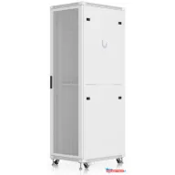   Ubiquiti UACC-RACK-42U-800-P 19" 42U 1966x600x800 MAX:800kg perforált ajtós fehér álló rack szekrény