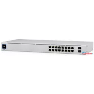   Ubiquiti UniFi USW-16-POE Gen2 16port GbE LAN 8x PoE+ 2xGbE SFP port L2 menedzselhető switch