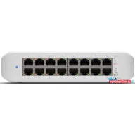   Ubiquiti UniFi USW-LITE-16-POE 16xGbE LAN 8xPoE+ (45W) port L2 menedzselhető switch