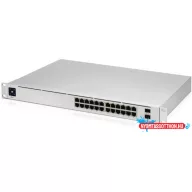   Ubiquiti UniFi USW-PRO-24 Gen2 24port GbE LAN 2xSFP+ port L3 menedzselhető switch