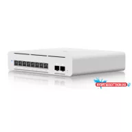   Ubiquiti UniFi USW-PRO-XG-8-POE 8x10GbE Multi-Gigabit LAN PoE port 2xSFP+ port 155W L3 menedzselhető switch