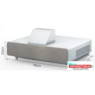 Epson EHLS500W 4k PRO UHD UST Lézer Projektor