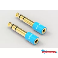 VENTION 6.5mm M to 3.5mm FeM Audio Adapter Blue