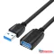 VENTION KÁBEL USB3.0 Hosszabbító Kábel 1.5M Black