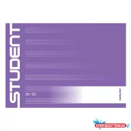 Hangjegyfüzet ICO Student 32 lapos 36-32 fekvő