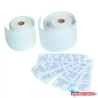 Pénztárgépszalag FORTUNA 57,5x55 12mm 1 példány 100 tekercs/doboz