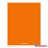   Füzet vonalas FORTUNA Monocolor A/4 32 lapos 81-32 narancssárga