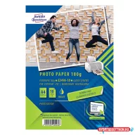   Fotópapír AVERY E2496-10 Economy 180 g fényes A/4 inkjet nyomtatóhoz 10 ív/doboz
