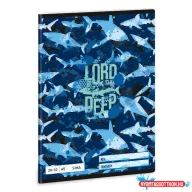 Füzet sima ARS UNA A/5 32 lapos 20-32 Lord Of The Deep