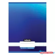 Füzet kockás NEBULO A/4 32 lapos 87-32 Monochrome és Gradient fiús 12 darabos