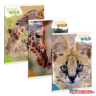 Füzet kockás ARS UNA A/4 40 lapos Extra kapcsos Icons of the Wild