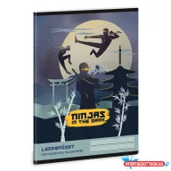 Leckefüzet ARS UNA A/5 32 lapos Ninjas in the Dark