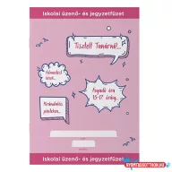Üzenő- és jegyzetfüzet ICO Student A/5 32 lapos iskolai