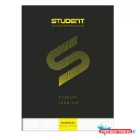 Füzet kockás ICO Student Black Prémium A/4 32 lapos
