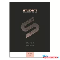 Füzet sima ICO Student Black Prémium A/4 32 lapos