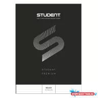 Füzet vonalas ICO Student Black Prémium A/4 32 lapos