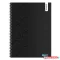 Spirálfüzet vonalas ICO Student Black Prémium A/4 100 lapos