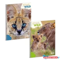 Spirálfüzet sima ARS UNA Icons of the Wild A/4 60 lapos