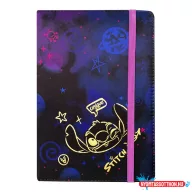 Jegyzetfüzet vonalas COOLPACK Stitch Gold 1. A/5 80 lapos gumis