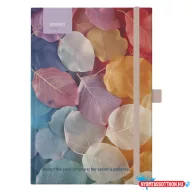 Jegyzetfüzet vonalas STREET Flowers Medaw A/5 96 lapos gumis keményfedelű