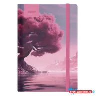 Jegyzetfüzet vonalas STREET Tress edition journey A/5 96 lapos gumis keményfedelű
