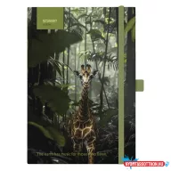   Jegyzetfüzet vonalas STREET Animals Edition Giraffe A/5 96 lapos gumis keményfedelű