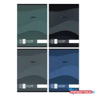 Füzet kockás Gradient A/4 87-32 vegyes minták
