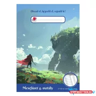Olvasónapló-mesefüzet ICO Süni A/5 32 lapos IV. osztály fiú