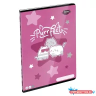 Füzet sima LIZZYSULI A/4 32 lapos 80-32 Kittok Stars Purrfect