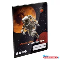 Füzet vonalas LIZZYSULI A/5 32 lapos 12-32 3.osztályos Mars Mission
