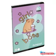 Leckefüzet LIZZYSULI A/5 40 lapos Lollipop Capybara