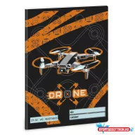 Füzet kockás ARS UNA A/5 32 lapos 27-32 Drone X