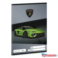 Füzet sima ARS UNA A/5 32 lapos 20-32 Lamborghini 5522