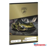 Füzet sima ARS UNA A/5 32 lapos 20-32 Lamborghini 5523