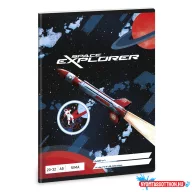 Füzet sima ARS UNA A/5 32 lapos 20-32 Space Explorer