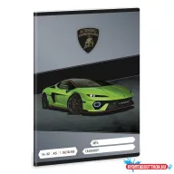 Füzet vonalas ARS UNA A/5 32 lapos 14-32 1.osztályos Lamborghini 5522