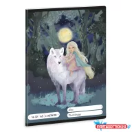 Füzet vonalas ARS UNA A/5 32 lapos 16-32 2.osztályos Northern Lights