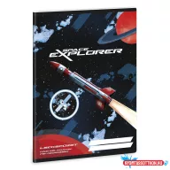 Leckefüzet ARS UNA A/5 32 lapos Space Explorer