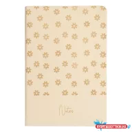 Jegyzetfüzet vonalas CREATIVE Cute flower B/5 96 lapos keményfedelű