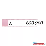 Irattartó tálca címketok DJOIS 30x150mm öntapadós címkével 10 darabos