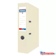 Iratrendező DONAU Life A/4 75 mm PP/karton pasztell sárga