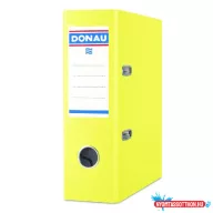 Iratrendező DONAU Master A/5 75 mm PP/karton sárga
