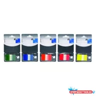 Oldaljelölő GLOBAL Notes Info Flags 7728-67 műanyag 25x43 mm transparens/narancs