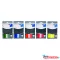 Oldaljelölő GLOBAL Notes Info Flags 7728-67 műanyag 25x43 mm transparens/narancs