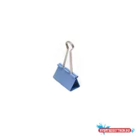Binder csipesz 19 mm színes 12 darabos