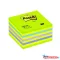 Öntapadós jegyzettömb 3M Post-it LP 2028NB 76x76mm lollipop zöld  450 lap